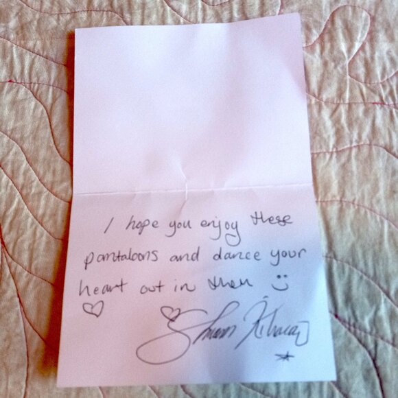 Bellydance pantaloons black satin Sharon Kihara Mardi Love - Picture 6 of 6